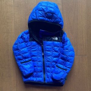 18-24m Blue and Black North Face Thermoball Jacket